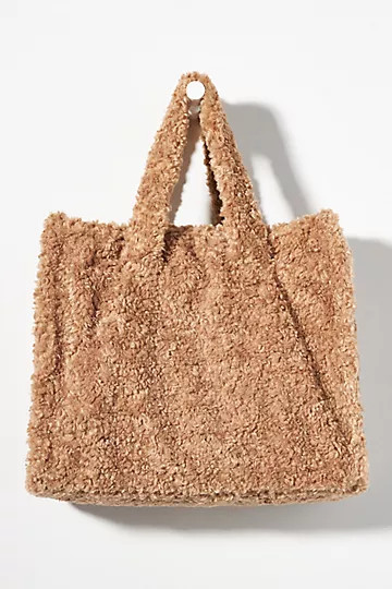 Cozy Faux-Fur Tote | Anthropologie (US)