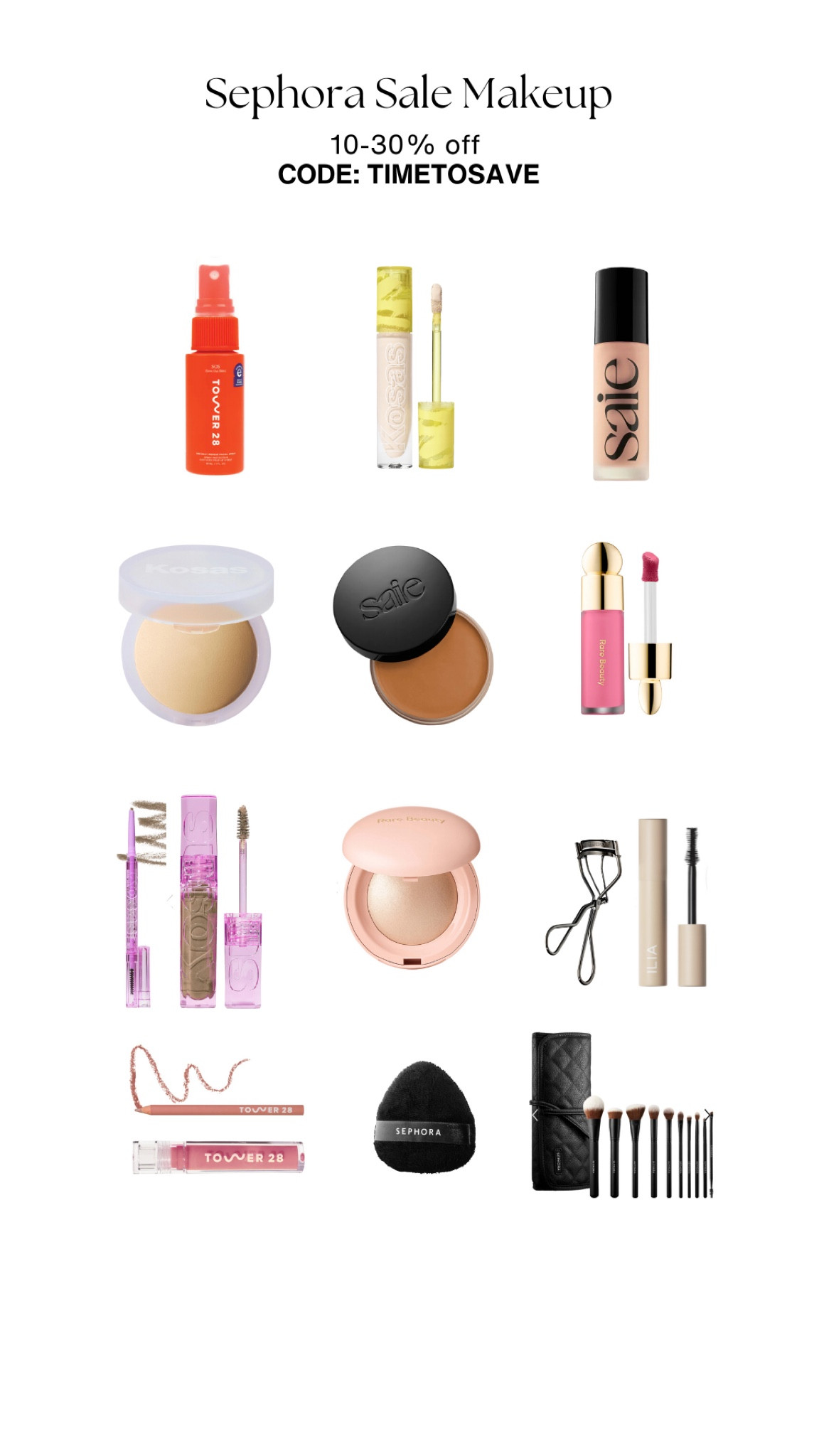 Sephora sale make up favorites 

#LTKbeauty #LTKHolidaySale #LTKsalealert