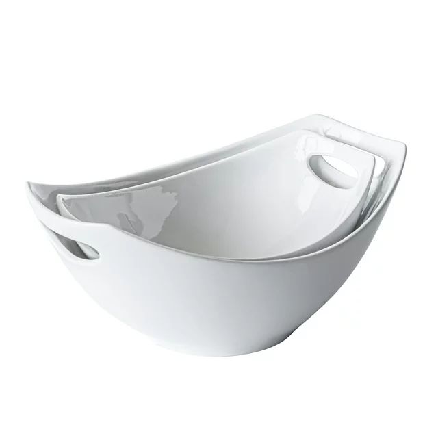 Better Homes & Gardens Set of Two Large and Medium Handled Serve Bowls | Walmart (US)