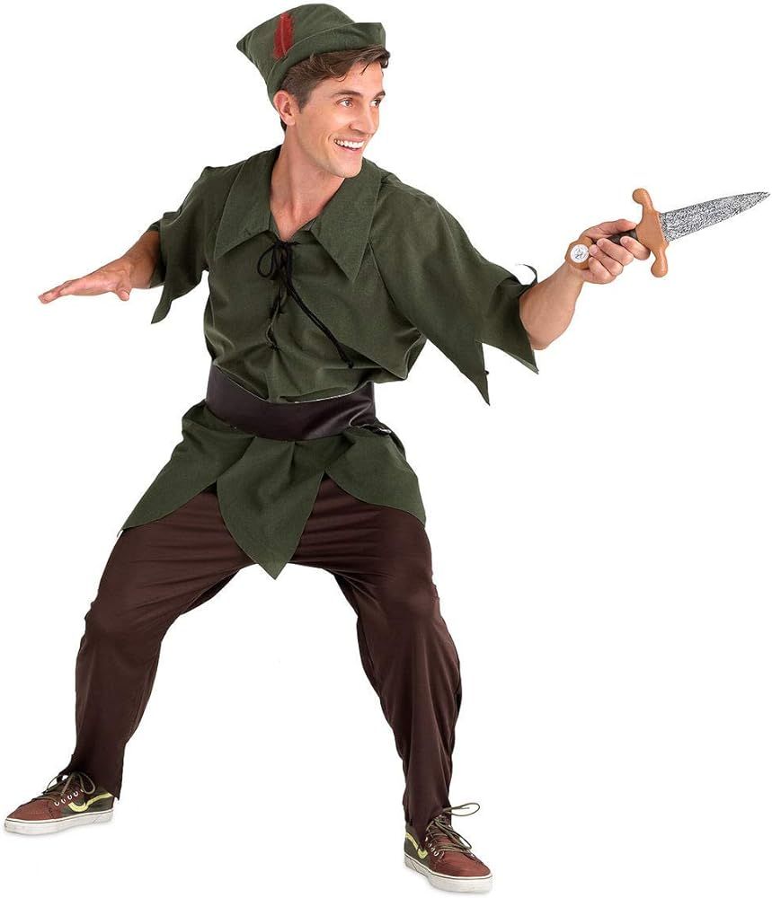 Peter Pan Classic Adult Costume - X-Large | Amazon (US)