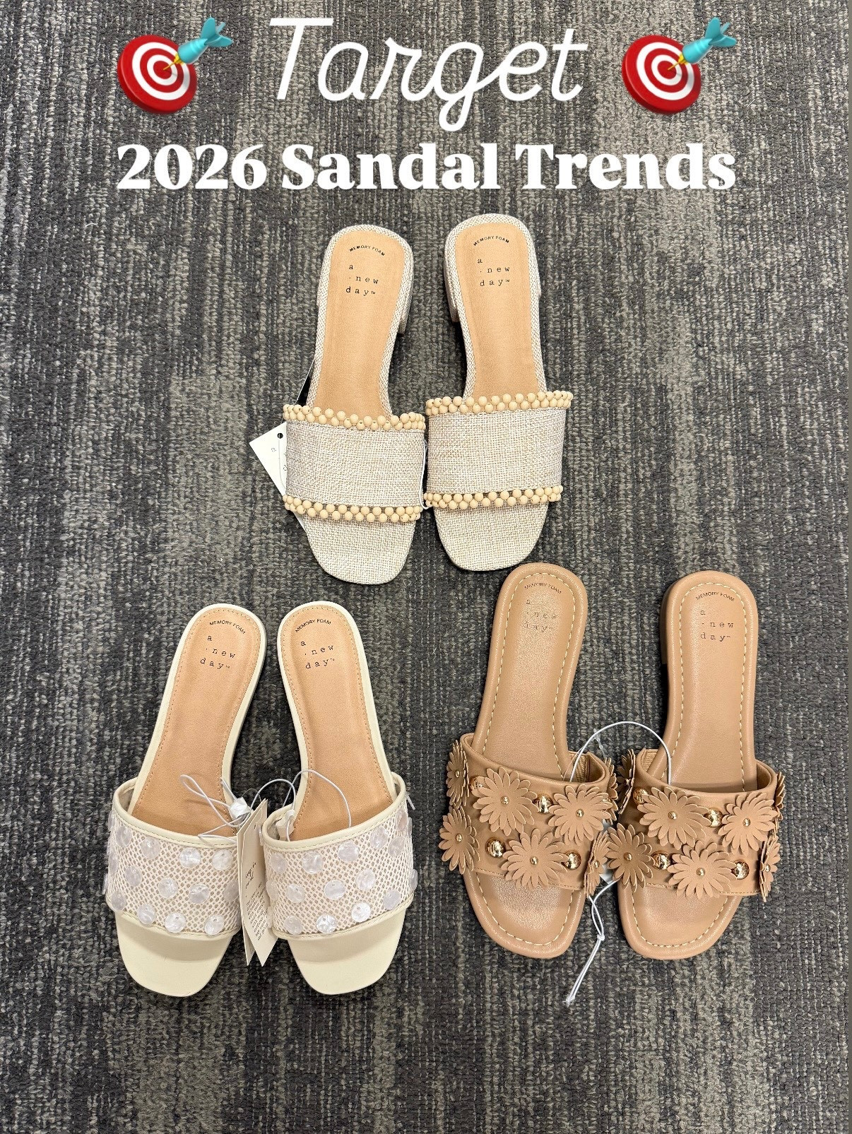 Sandal season is almost here and these are some of my favorite 2026 sandal trends 👡

This year I’m loving minimal leather slides, soft cushioned sandals, woven textures, neutral tones, and elevated everyday styles that go with everything from dresses to denim. The best part is finding pairs that look stylish but are still comfortable enough for everyday wear.

Sharing my favorite picks that feel timeless, versatile, and perfect for spring and summer outfits. Linking them all here on my LTK so you can shop the trends.

#SandalTrends #SummerStyle #SpringOutfits #FashionFinds #NeutralStyle 

#LTKspringtrends #LTKspring #LTKSpringSale