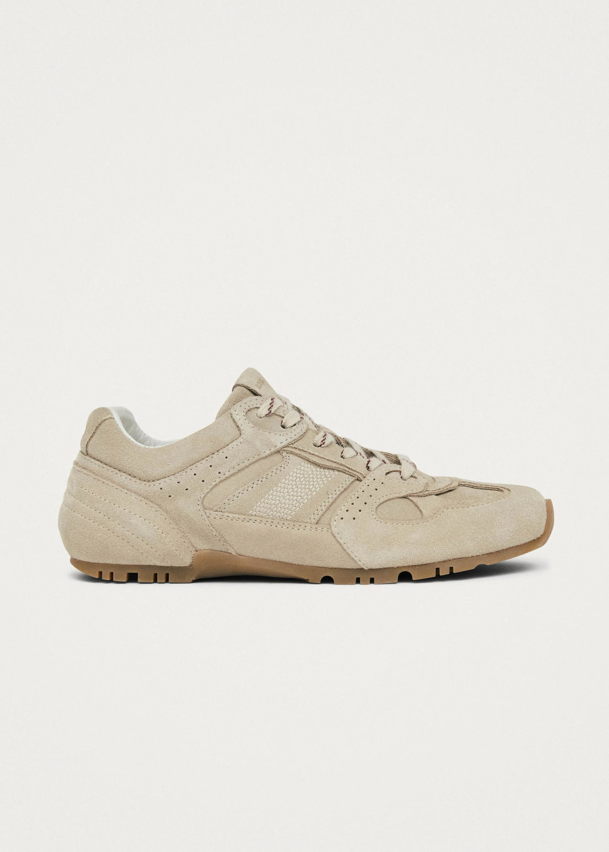 Tb.56 Suede Cream Leather Sneakers | Alohas UK