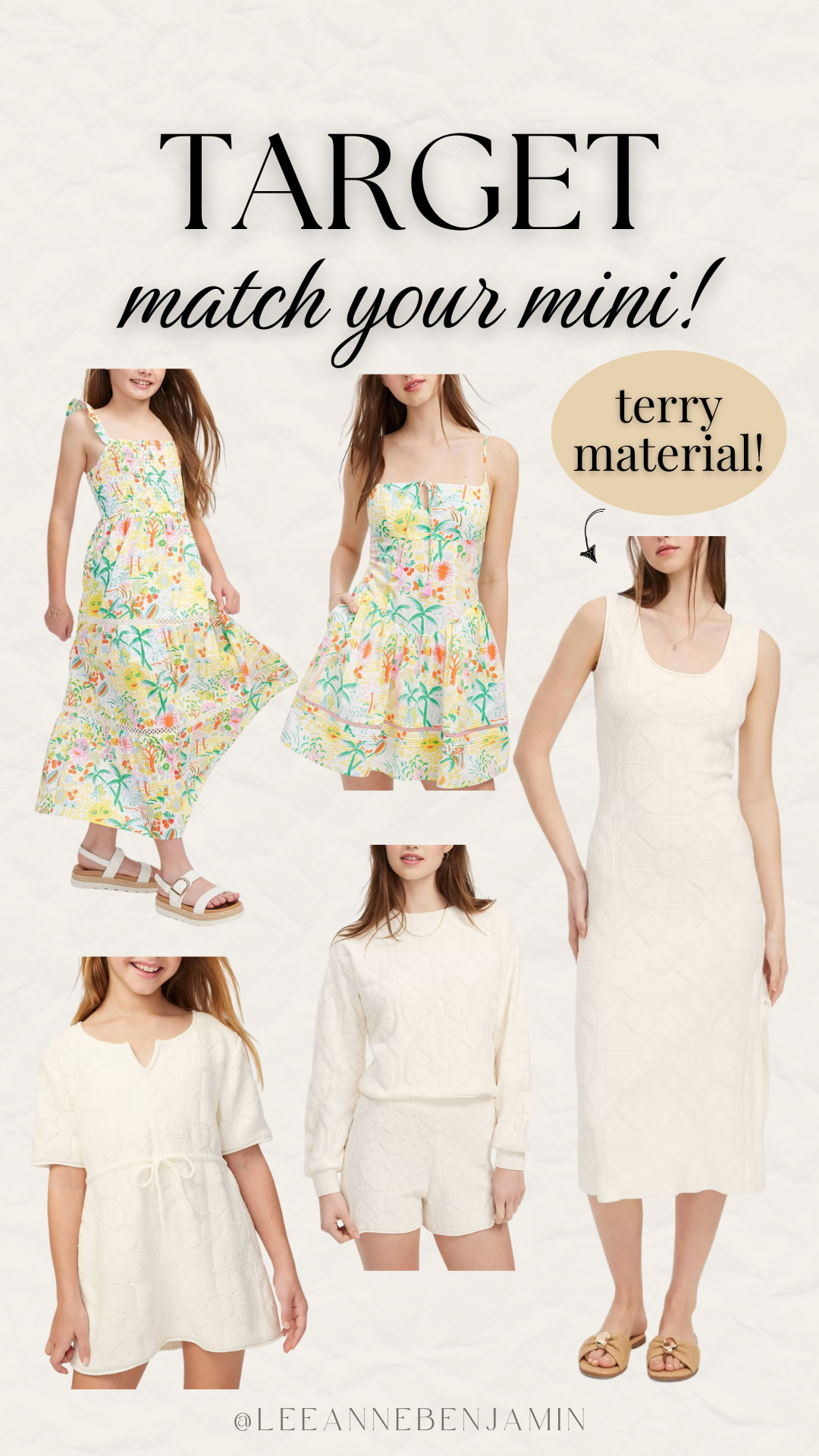 Match your mini with the cutest new arrivals from Target! Perfect for your next beach vacation with the family! 

 #LTKmomlife #LTKTravel #LTKKids