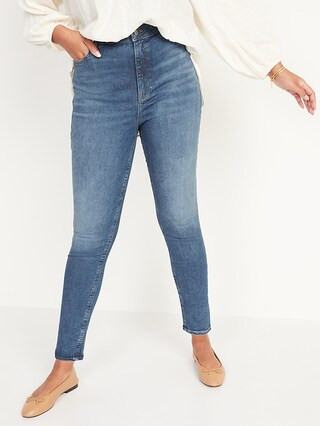 FitsYou 3-Sizes-in-1 Extra High-Waisted Rockstar Super Skinny Jeans for Women | Old Navy (US)