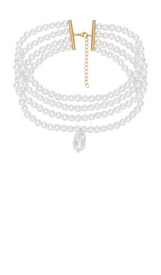 Adelaide Necklace in Pearl | Revolve Clothing (Global)