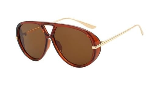 DsitMG Retro Polarized Aviator Sunglasses for Women Men Oversized Classic 70s Trendy Square Aviat... | Amazon (US)