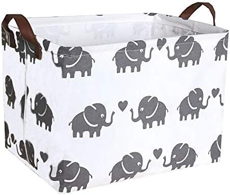 Sanjiaofen Rectangular Canvas Storage Bins,Waterproof Storage Basket,Collapsible Toy Organizer Bi... | Amazon (US)