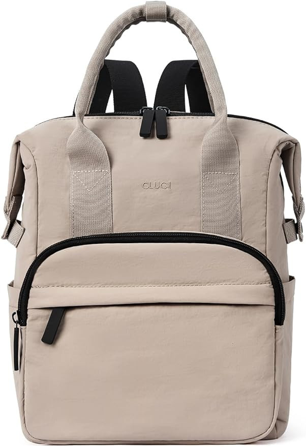 CLUCI Quilted Backpack for Women, Mini Backpack Backpack for Women, Cotton Padded Backpack Small ... | Amazon (US)