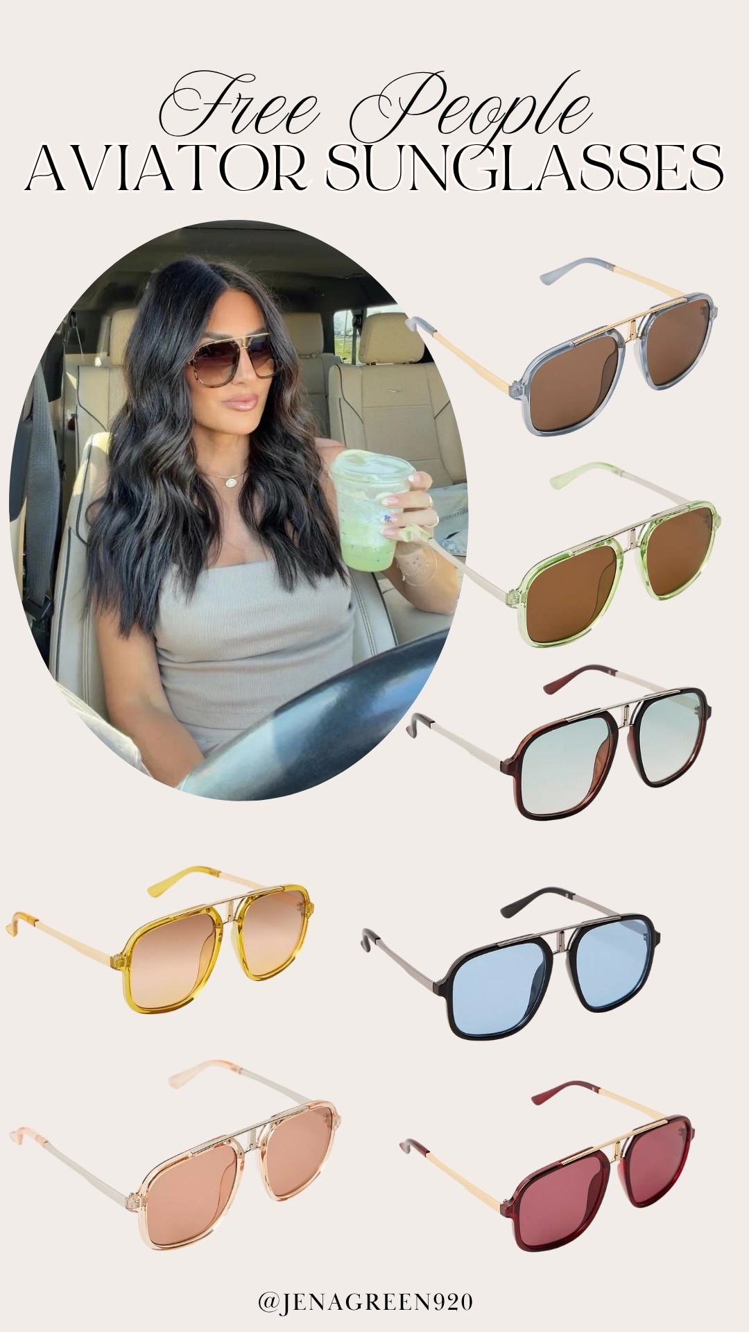 Free People Sunglasses | Aviator Sunglasses 

#LTKootd #LTKSeasonal