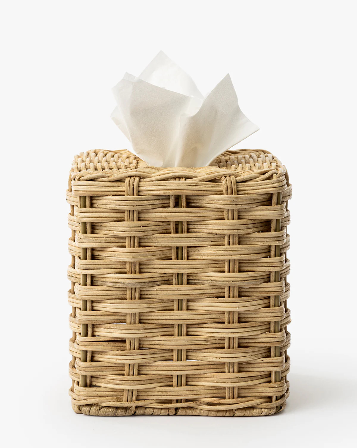 Wicker Tissue Box Cover | McGee & Co. (US)