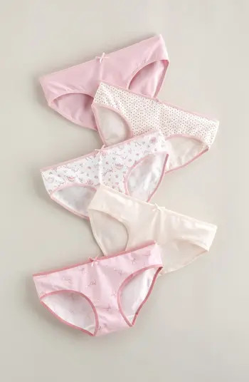 Kids' Assorted 5-Pack Hipster Briefs | Nordstrom