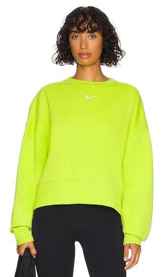 Essential Crewneck Pullover in Atomic Green | Revolve Clothing (Global)