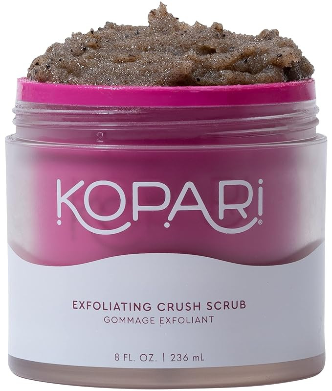 Kopari Coconut Crush Scrub - Brown Sugar Scrub to Exfoliate, Shrink the Appearance of Pores, Help... | Amazon (US)