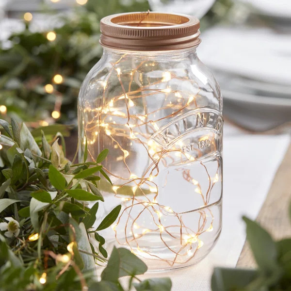 Beautiful Botanics LED Table 60 Light Battery String Light | Wayfair North America
