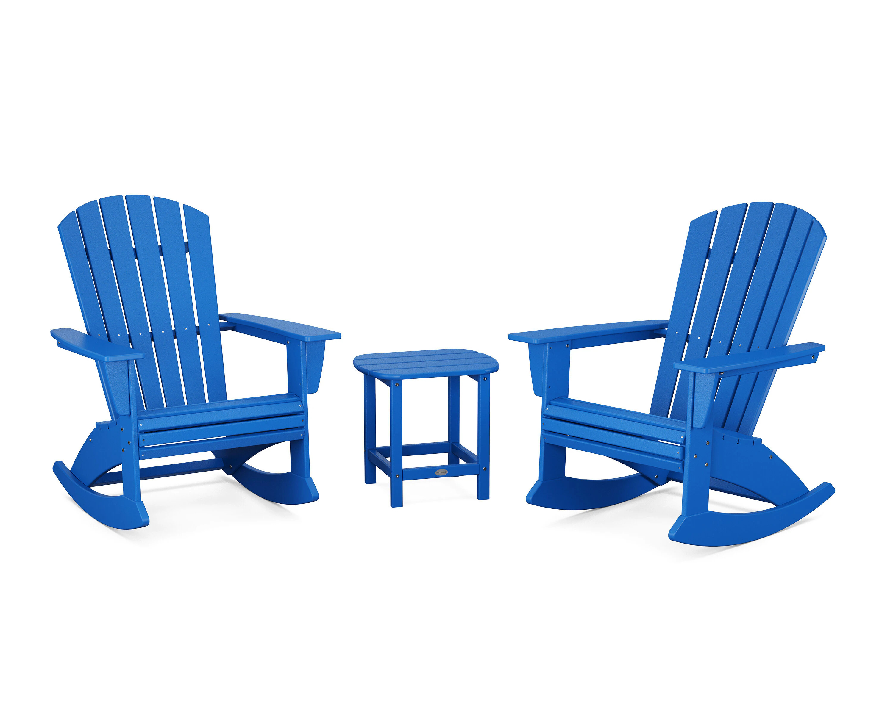 POLYWOOD 3 -Piece Patio Conversation Set one_size | PWS2204-1-PB | Lowe's