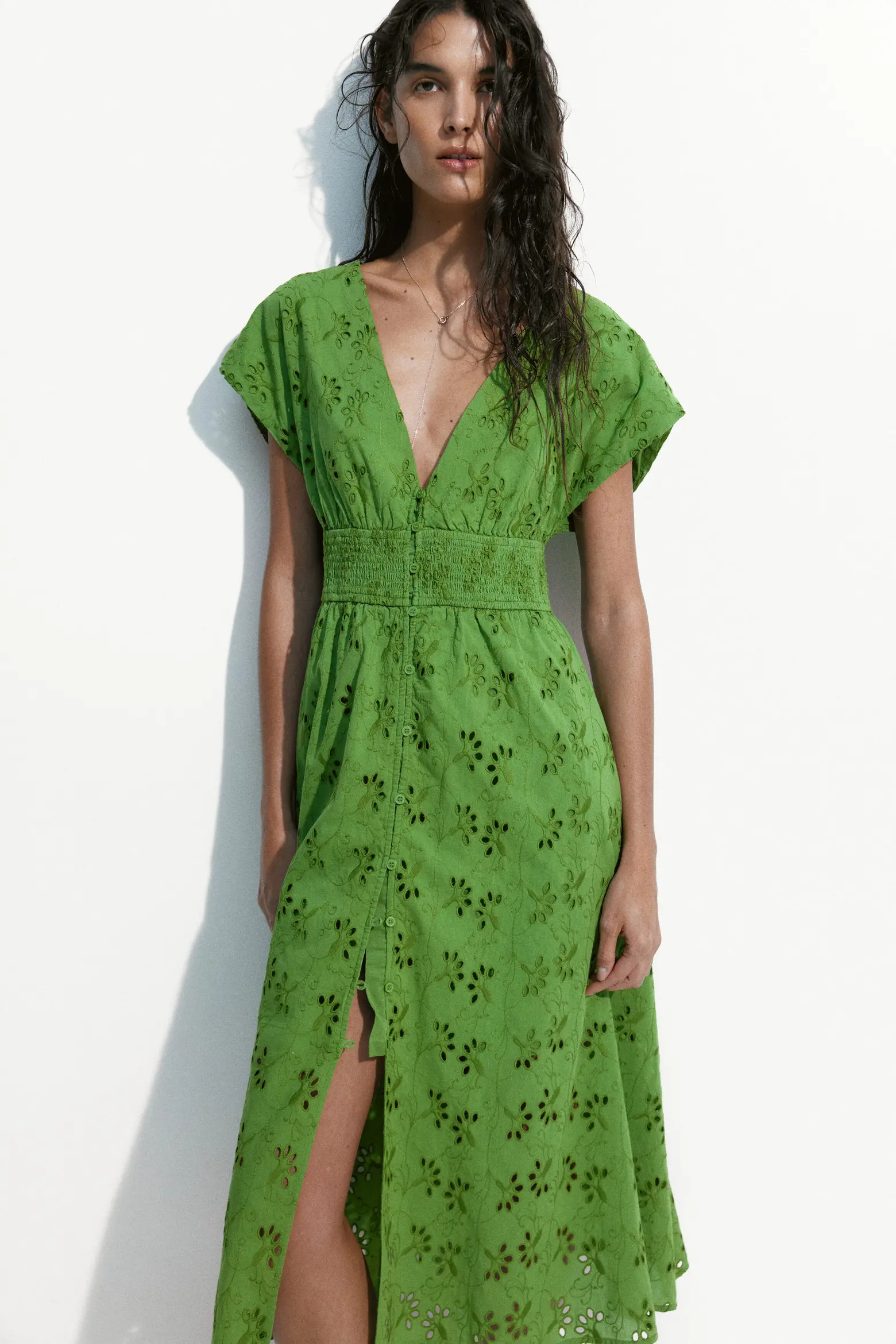Broderie-anglaise Cotton Dress (Women) | Nordstrom | Nordstrom