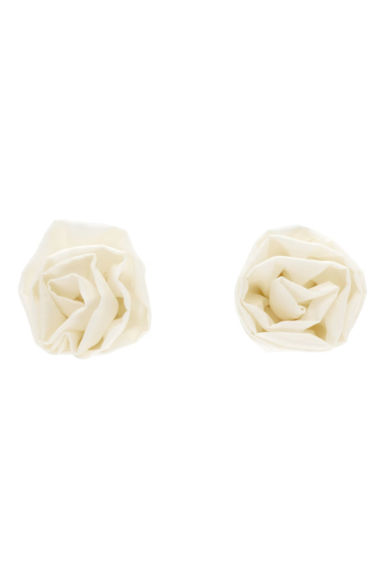 Off-White Rose Stud Earrings | SSENSE