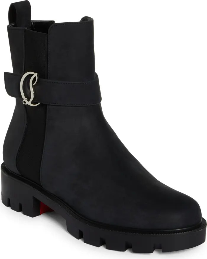 CL Logo Lug Sole Chelsea Boot (Women) | Nordstrom