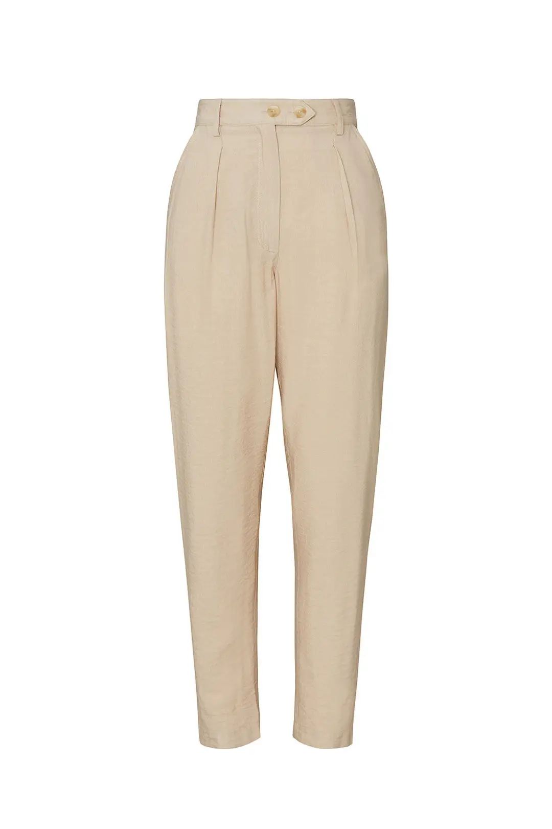 Love, Whit by Whitney Port Beige Tailored Pants | Rent the Runway