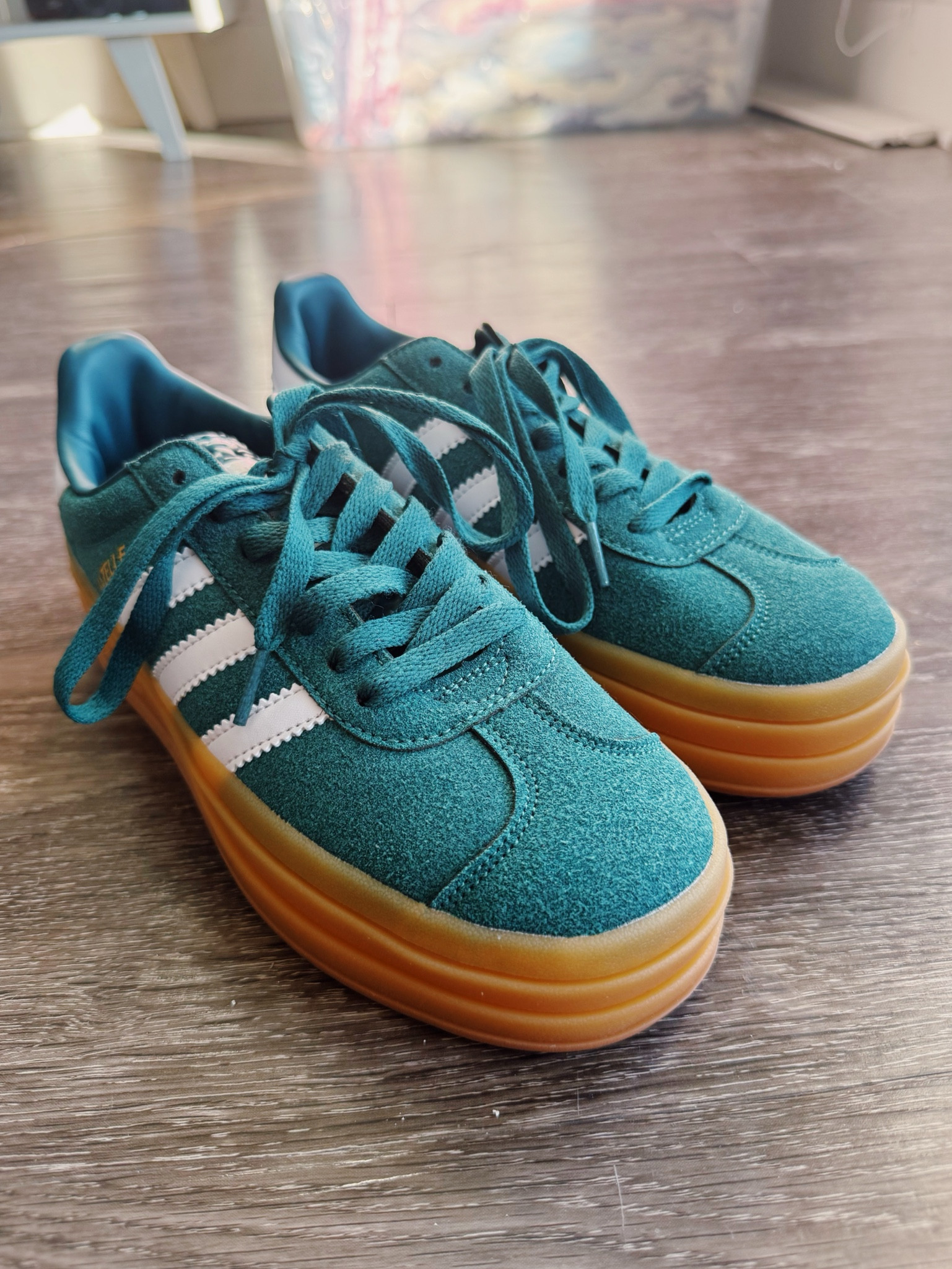 such a good gate find!!! adidas gazelle dupe ✨

#LTKStyleTip #LTKFindsUnder50 #LTKFindsUnder100