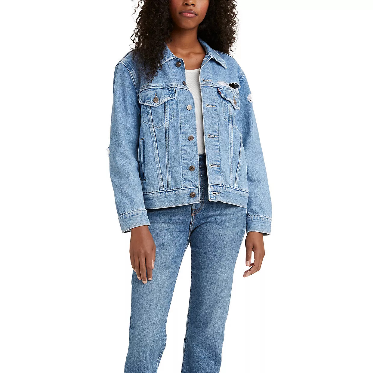 Women's Levi's® Ex-Boyfriend Trucker Jean Jacket | Kohl's