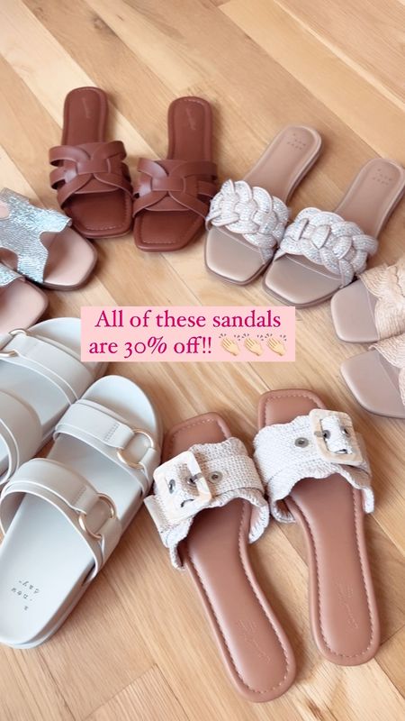 Target sandals are 30% off! 


#LTKxTarget #LTKsalealert #LTKshoecrush