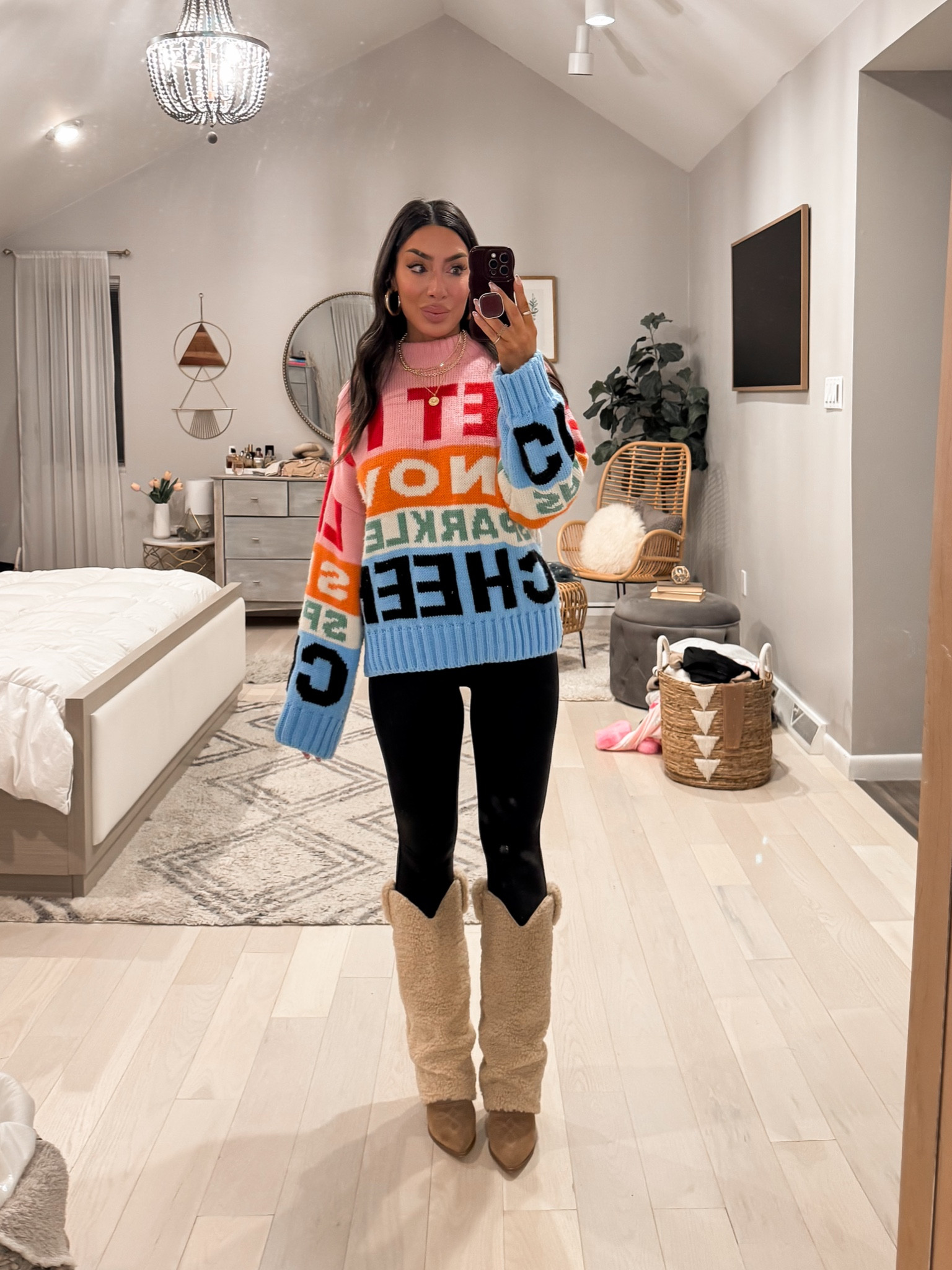 Favorite winter boots 👢 on sale!! 

Sweater sold out. 

#LTKSaleAlert #LTKShoeCrush #LTKHoliday