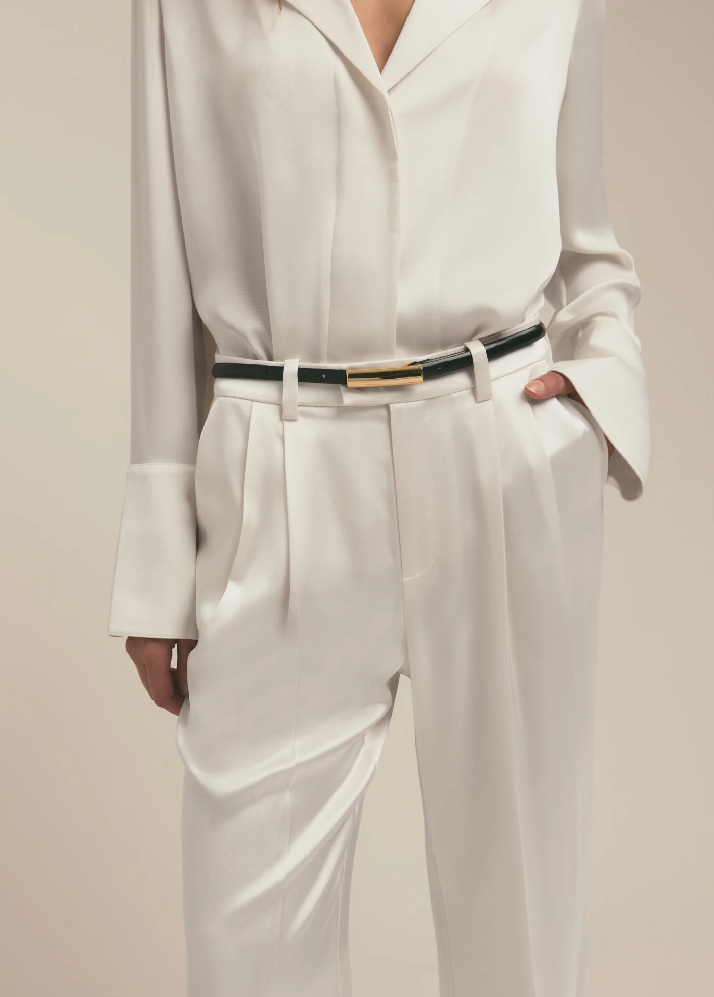 THE LOW FAVORITE SATIN PANT | Favorite Daughter