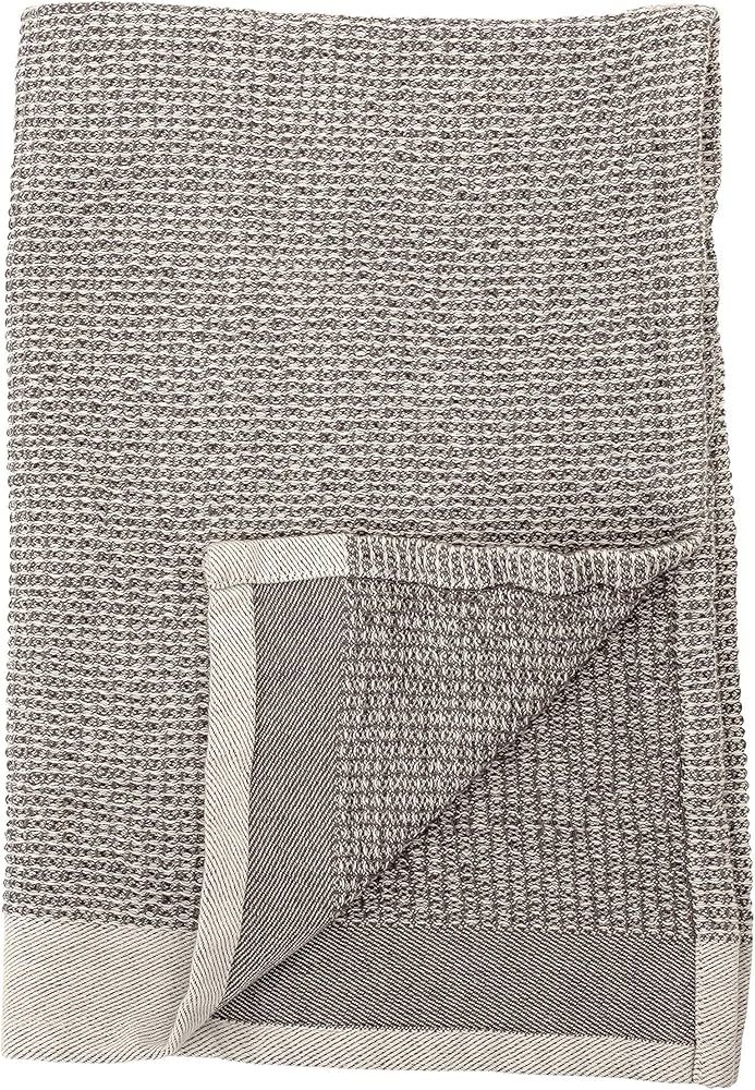 Bloomingville Cotton Waffle Weave Tea Towels (Set of 2), Grey, 2 Count | Amazon (US)