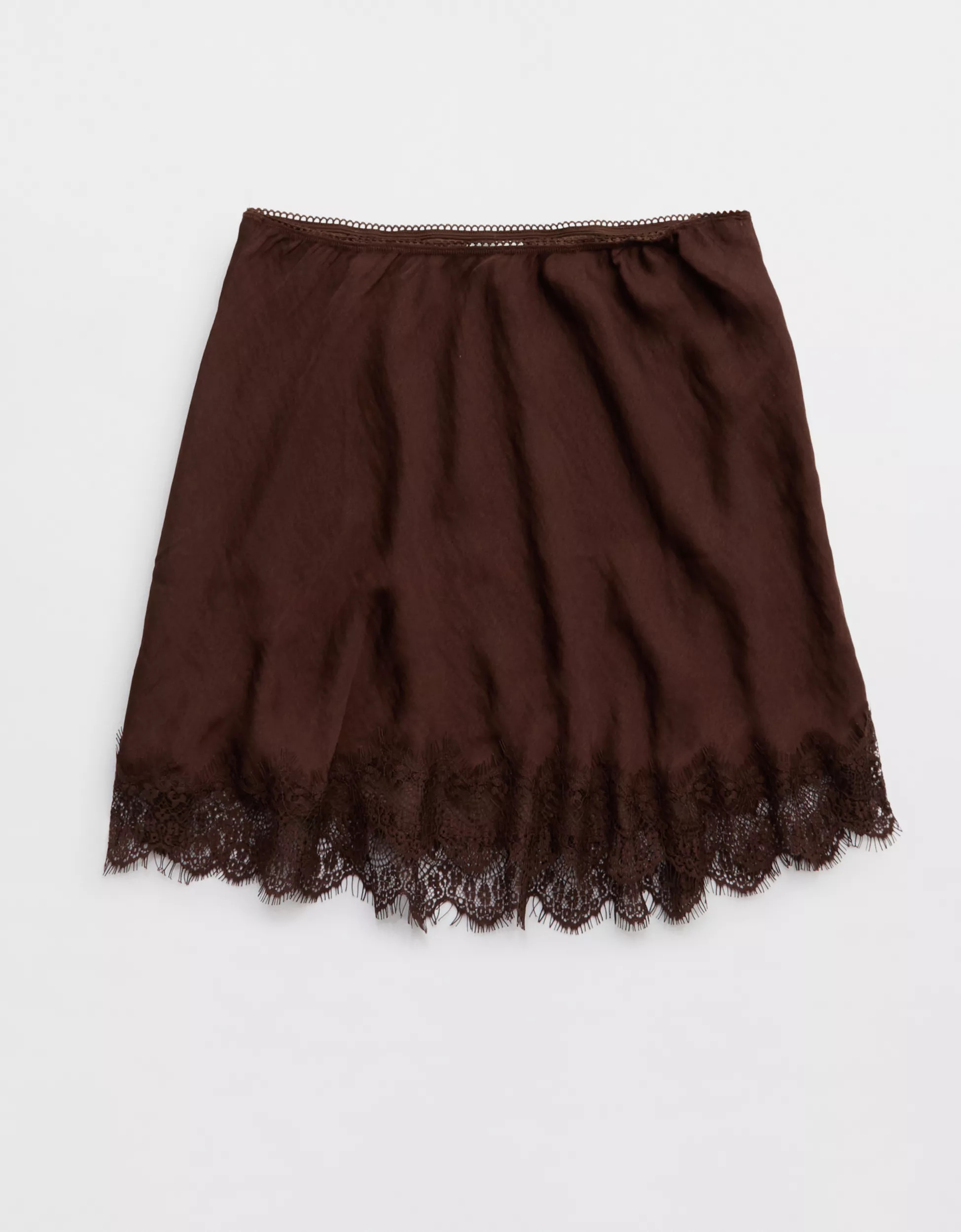 Aerie Festival Satin Mini Skirt | Aerie