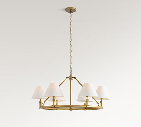 Chambers Metal Round Chandelier (36") | Pottery Barn (US)