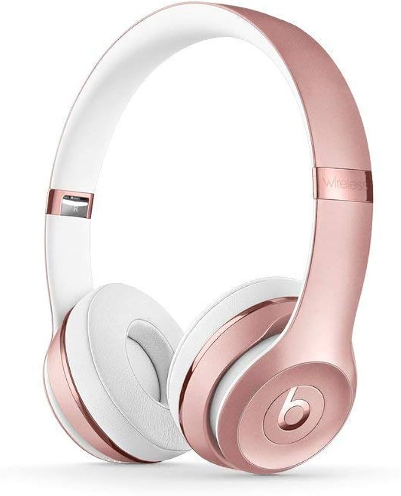 Beats Solo3 Wireless On-Ear Headphones (Previous Model) - Rose Gold (Renewed) | Amazon (US)