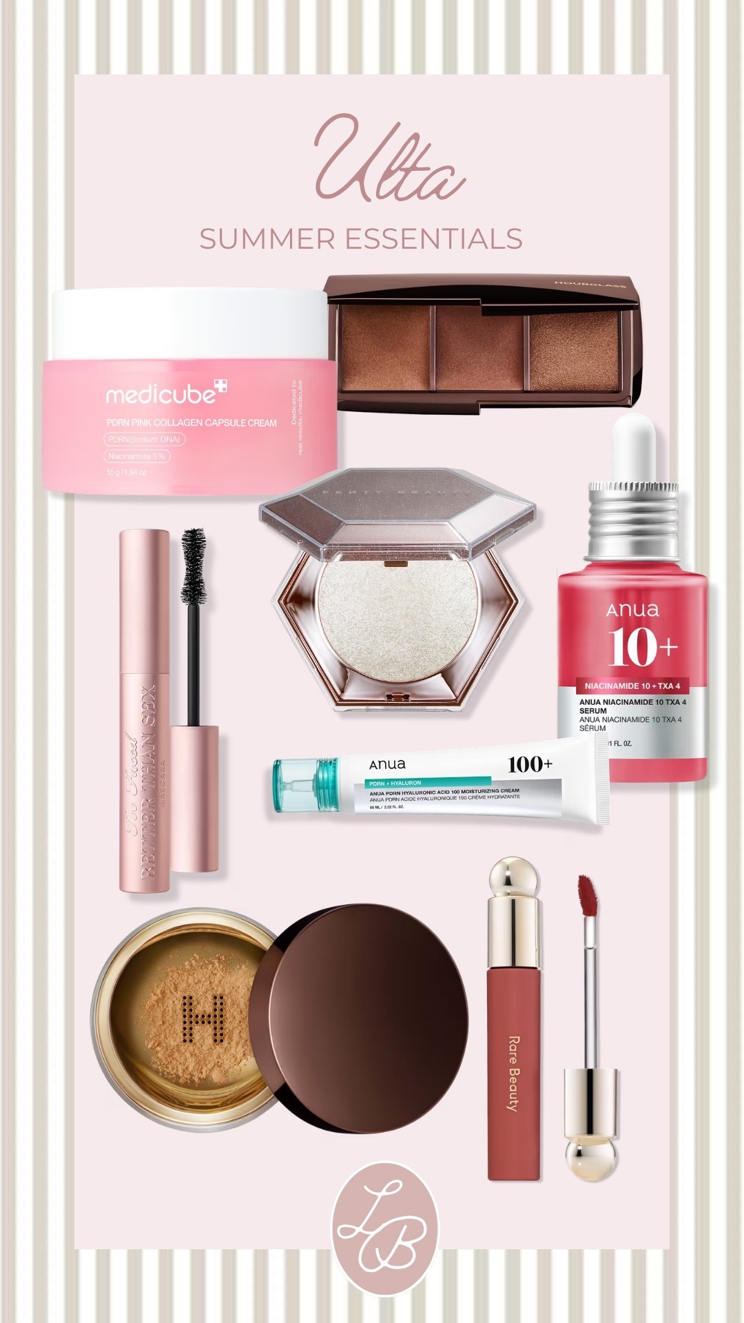 Ulta Summer Essentials 🩷

#LTKselfcare #LTKgrwm #LTKBeauty