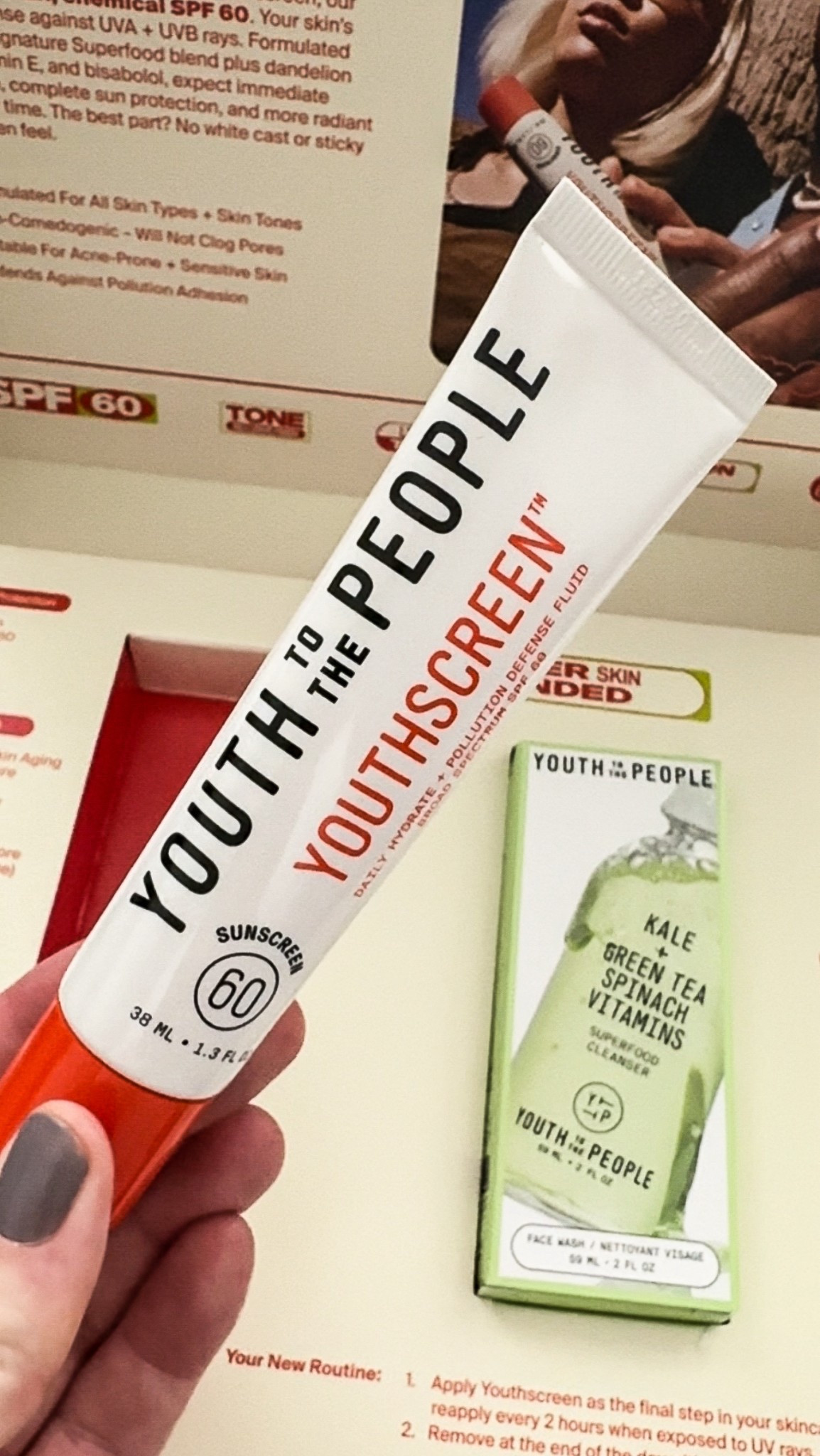 ☀️ Your skin called—it wants protection. 😎
Meet Youthscreen SPF 60 from @youthtothepeople 💛 #yttppartner 

🧴 Broad spectrum, reef-safe, and made for every skin tone + type.
🌱 Packed with antioxidant-rich ingredients to fight photoaging.
✨ Lightweight, non-greasy, and zero white cast (yes, really).

Whether you’re hitting the beach or your daily iced matcha walk, this is your new ride-or-die SPF.

#StayYouthful #YouthscreenSPF #SkincareThatWorks




#LTKBeauty #LTKGiftGuide #LTKStyleTip