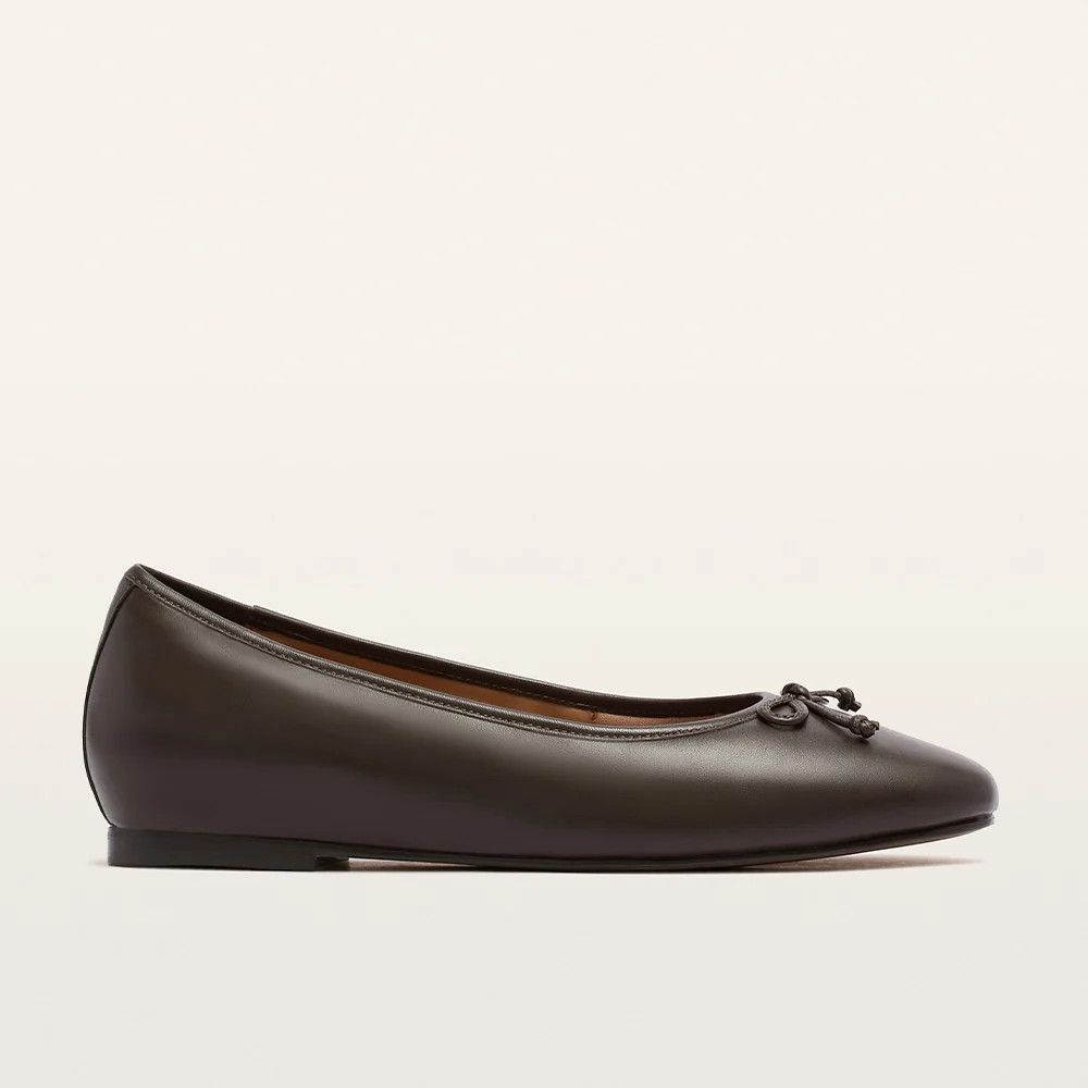 Trinity Chocolate Ballet Flats | FRANKIE4 | FRANKIE4