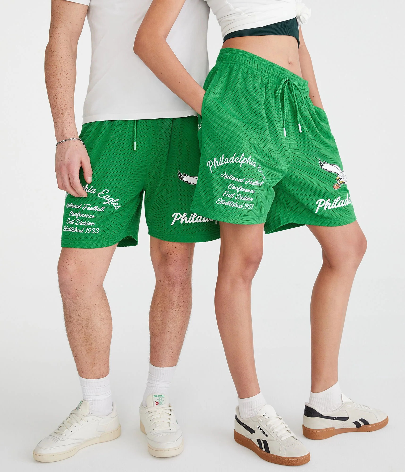 Aeropostale Philadelphia Eagles Mesh Shorts 6 | Shop Simon