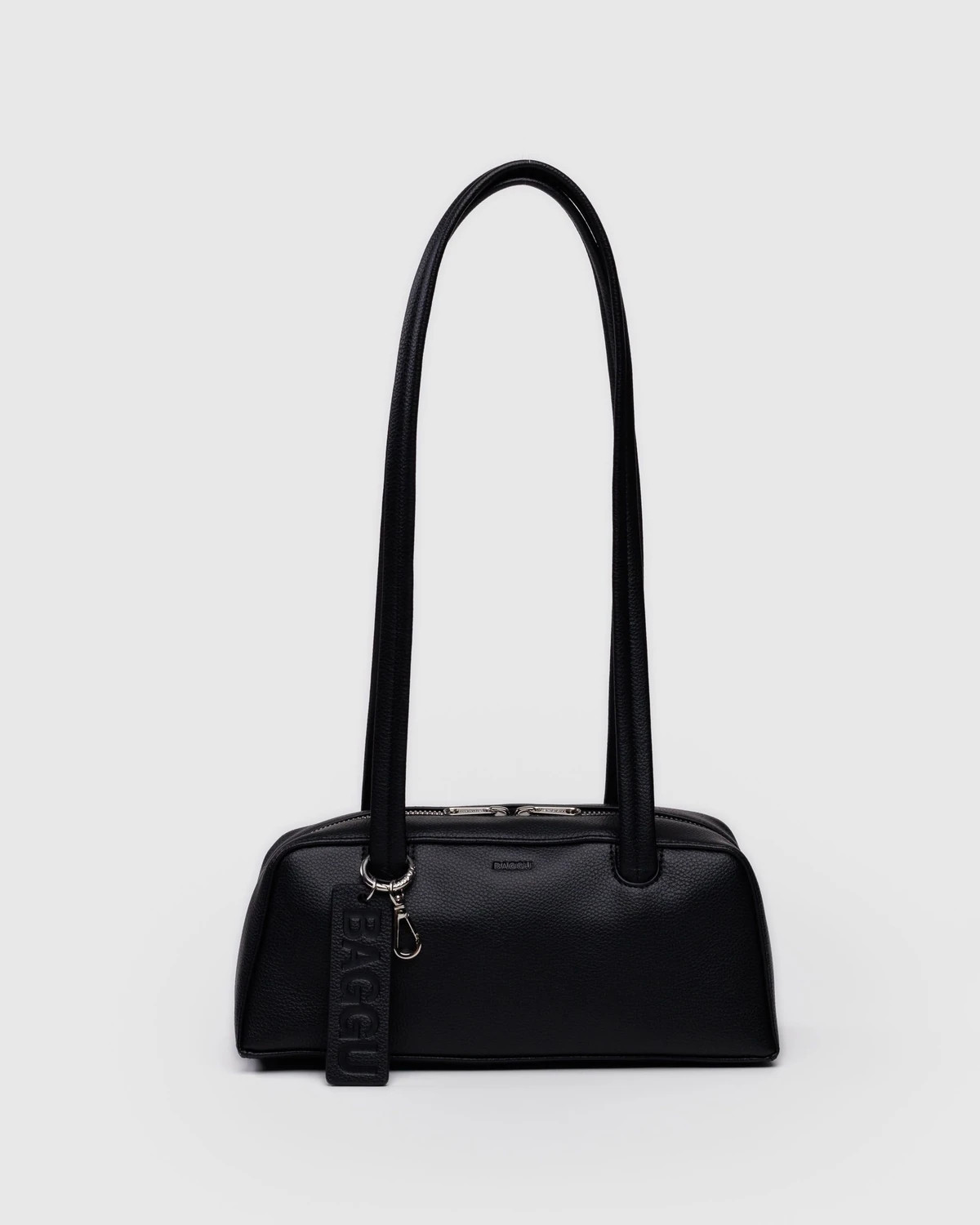 Small Recycled Leather Bowler Bag | BAGGU