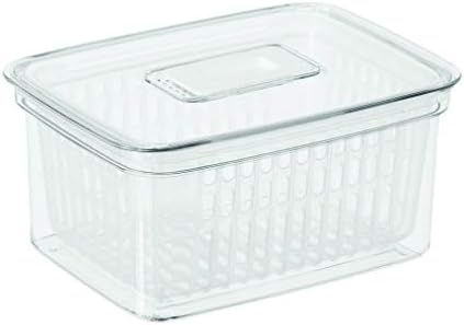 Oggi Store Fresh Veggie Bin, 12.25" x 8" x 4", Clear | Amazon (US)