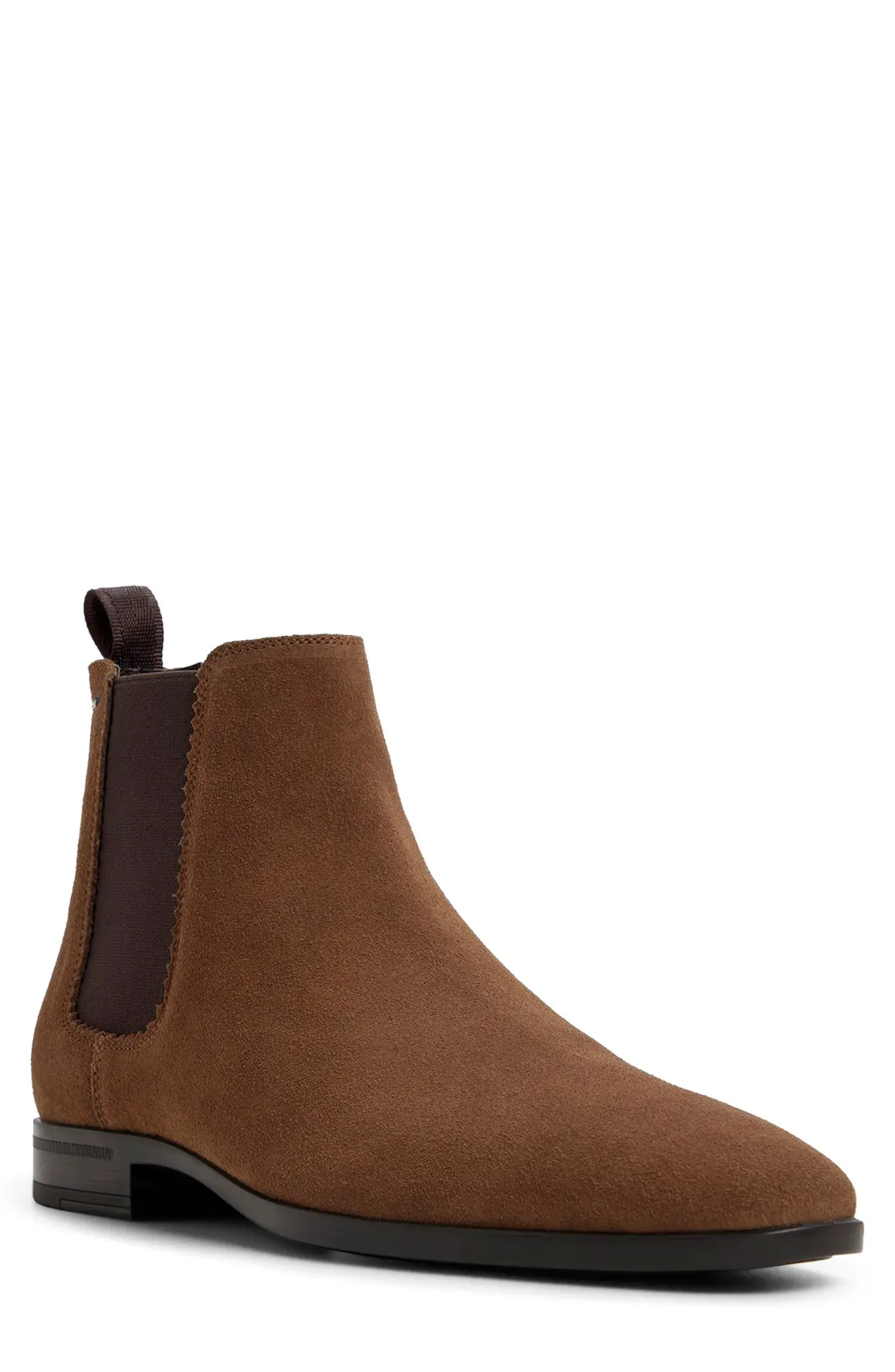 Ted Baker Norwich Plain Toe Chelsea Boot in Brown at Nordstrom, Size 12 | Nordstrom