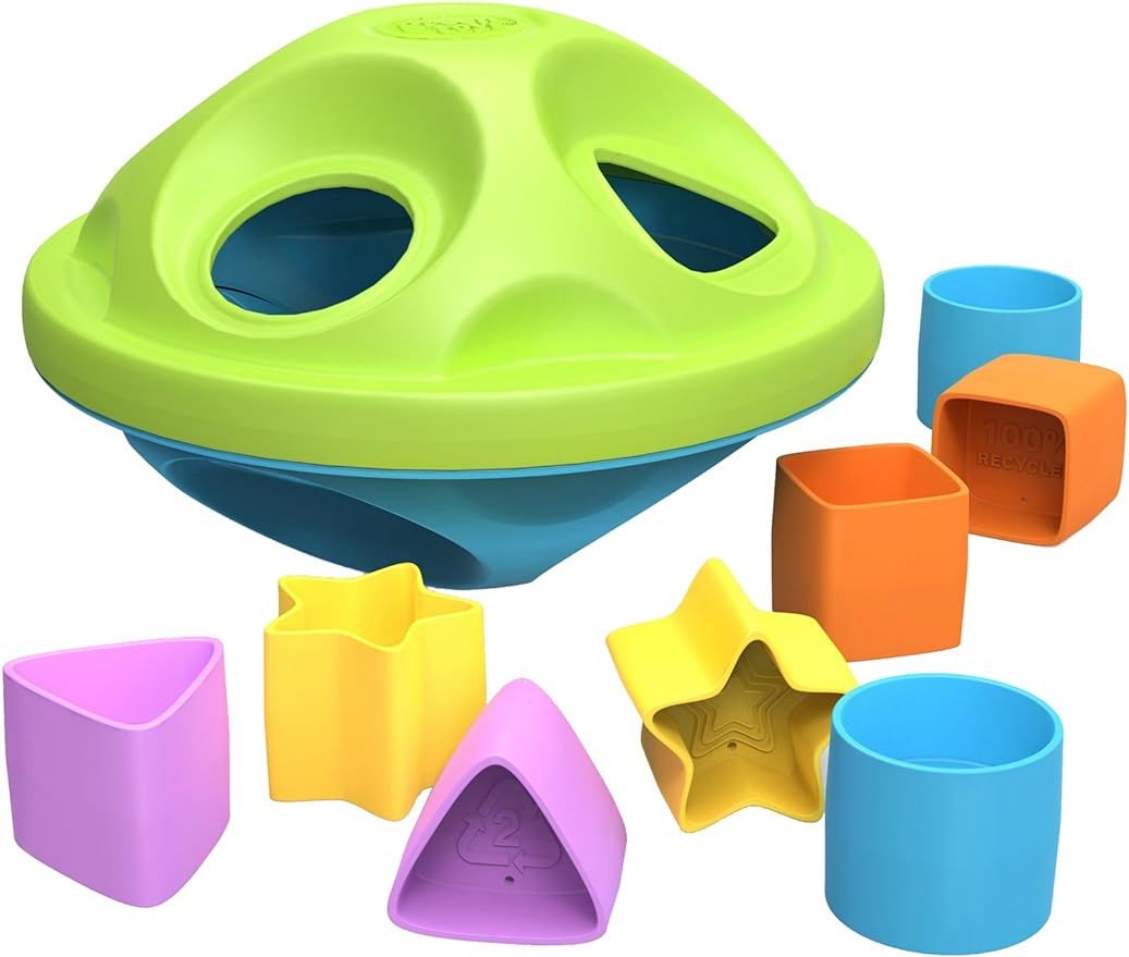 Green Toys Shape Sorter, Green/Blue | Amazon (US)