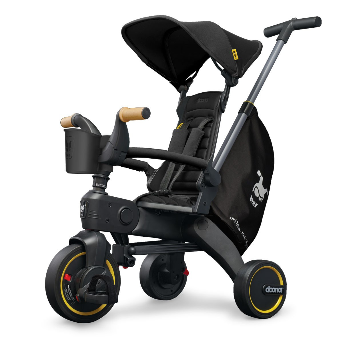 Doona Liki Trike S5 (Color: Nitro Black) | The Tot