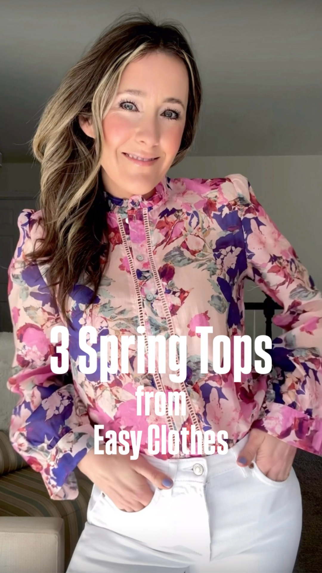 Three tops, three spring moods 🌸

One for dressing things up. Who doesn’t love a pretty floral print💕
One for those chilly mornings on the field—sports mom but make it cute. ⚾️
And one for that easy, sporty vibe with jeans, effortless and on trend✨

Wearing a small in all, and all fit tts.

#LTKmomlife #LTKOver40 #LTKgrwm