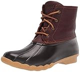 Amazon.com | Sperry Womens Saltwater Boots, Tan/Dark Brown, 10 | Rain Footwear | Amazon (US)
