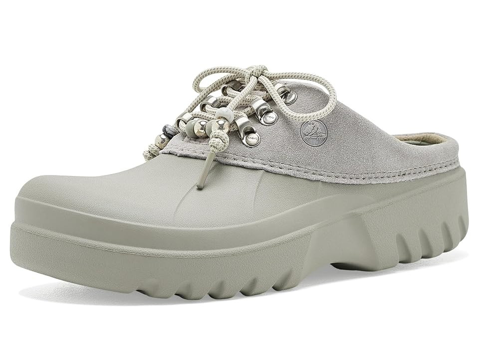 Crocs Axle Suede Mules Women's Clog/Mule Shoes Elephant: 10 M, EVA | Zappos.com