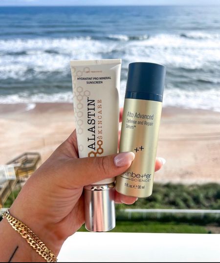 Beach must-haves: a good SPF (I prefer tinted for my face!) and Vitamin C! I’ll link my favorites 🫶🏼 As always, SkinBetter and other Medical Grade products available via my IG (delaney.aesthetics) and the Beyond Skin Aesthetics website 🧴

#LTKbeauty #LTKtravel #LTKswim