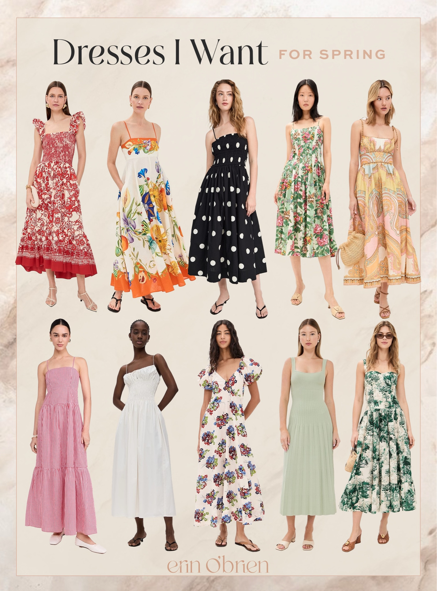 Dresses I Want for Spring