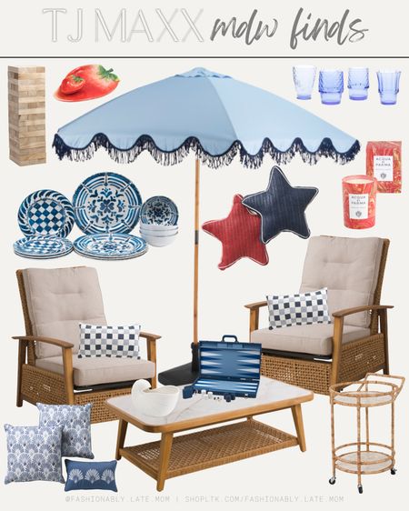 TJ Maxx Memorial Day Weekend Finds

Home style
Patio furniture
Spring home accents
Spring wall art
Raffia furniture
Bamboo furniture
Wicker furniture
Patio chairs
Summer Entertaining
Pool float
Pool furniture
Home decor
Affordable home
Glassware
Cookware
Aesthetic home
Silk robe
Silk pillowcase
Area rug
Accent chair
Living room furniture
Home style
Kitchen appliances
Walmart home
Home refresh
Dutch oven
Affordable home
Accent chairs

#LTKStyleTip #LTKSeasonal #LTKHome