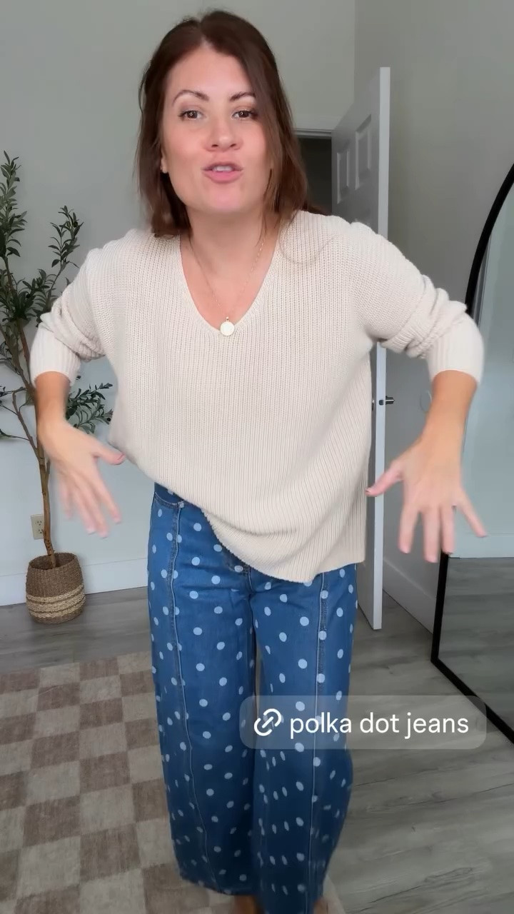 The cutest polka dot jeans from Amazon!

#LTKstorytime #LTKSeasonal