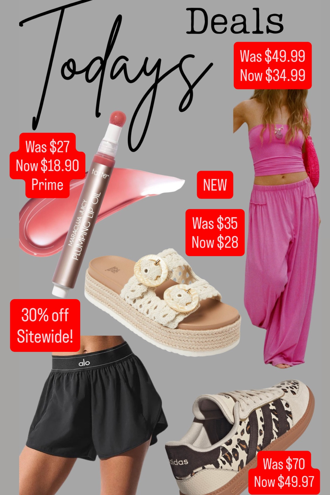 Todays deals
Target sandals on sale
Summer outfit
Vacation outfit
Alo sale
Adidas 
Spring sneakers

#LTKOver40 #LTKSaleAlert #LTKdayinmylife