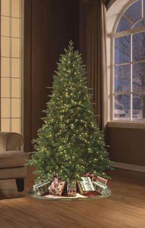 Holiday Time 7FT Prelit Fraser Artificial Christmas Tree, 7FT Fraser WRGB Christmas Tree | Walmart (CA)